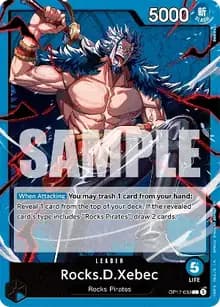 Blue Rocks leader card