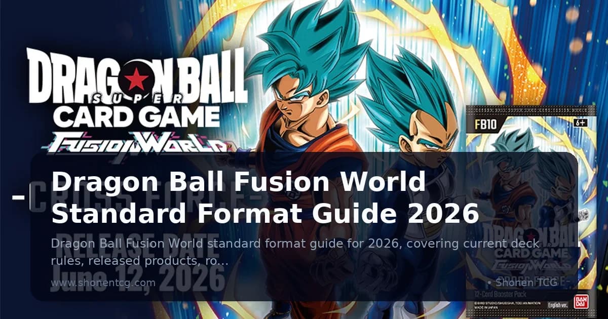 Preview: Dragon Ball Fusion World Standard Format Guide 2026 (Guides)