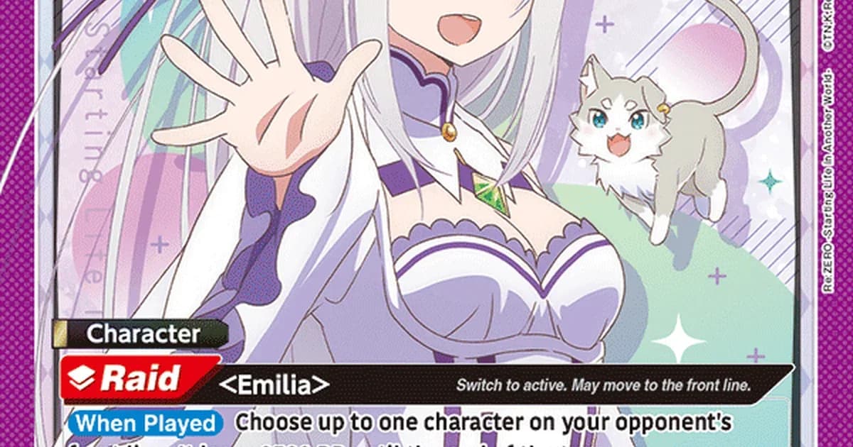 Union Arena Re:ZERO Emilia Deck Guide: Purple Build 2026