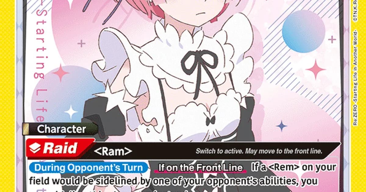 Union Arena Re:ZERO Ram Deck Guide: Yellow Build 2026