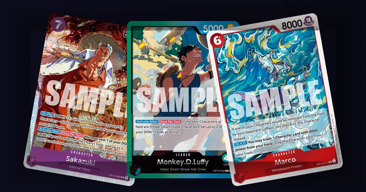 One Piece TCG How to Read a Card: 6 Things to Check
