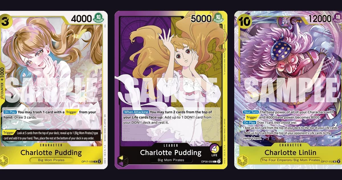 Preview: Purple Yellow Pudding Deck Guide for OP-17: Winning List (Guides)