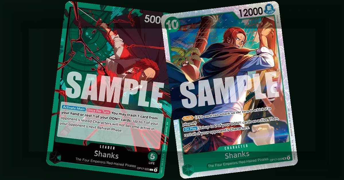 Preview: OP-17 Shanks Deck Guide: Green Tempo-Lock Leader Build (Guides)