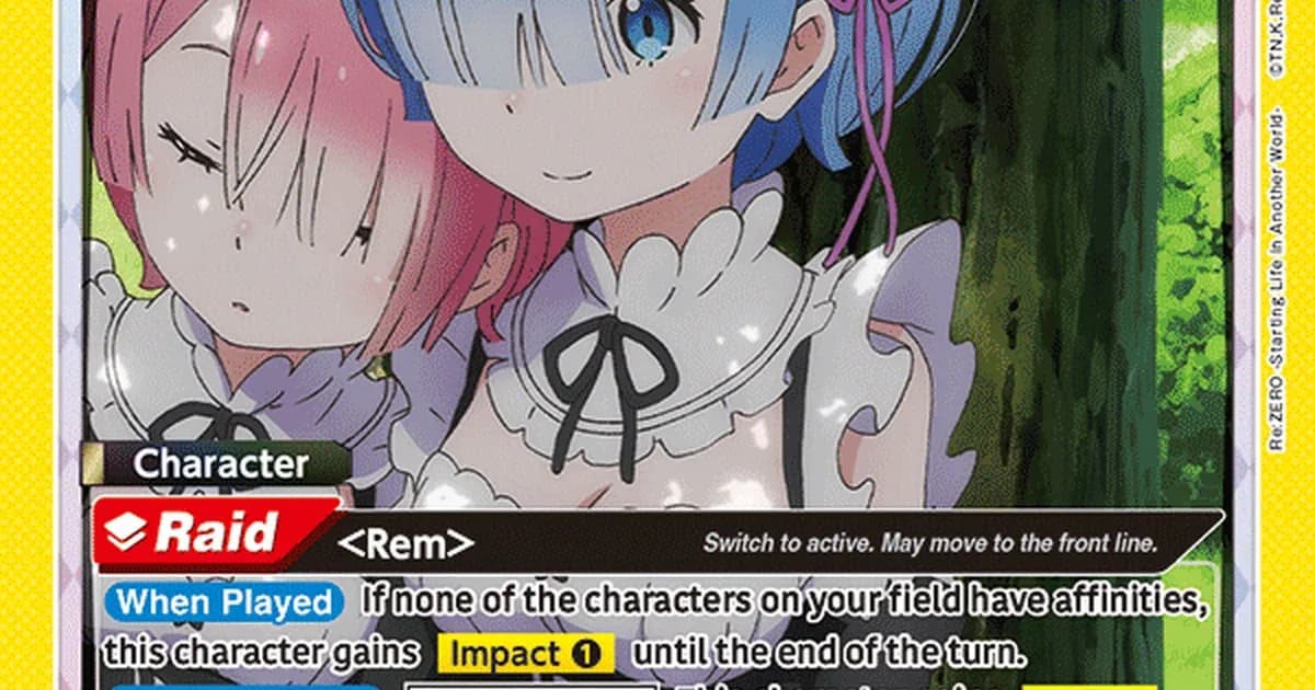 Preview: Union Arena Re:ZERO EN Tier List: 7-Leader Snapshot (Guides)