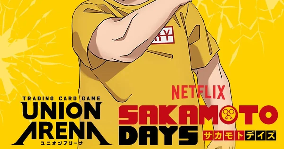 Preview: Union Arena SAKAMOTO DAYS Deck Guide: Yellow Free-Play (Guides)