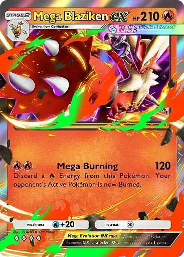 Mega Blaziken ex (B1-036)