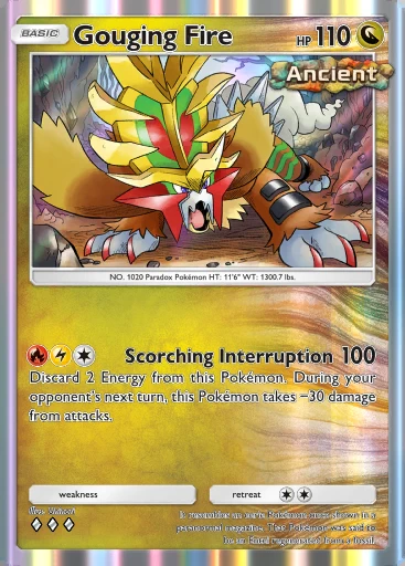 Gouging Fire (B3a-054)