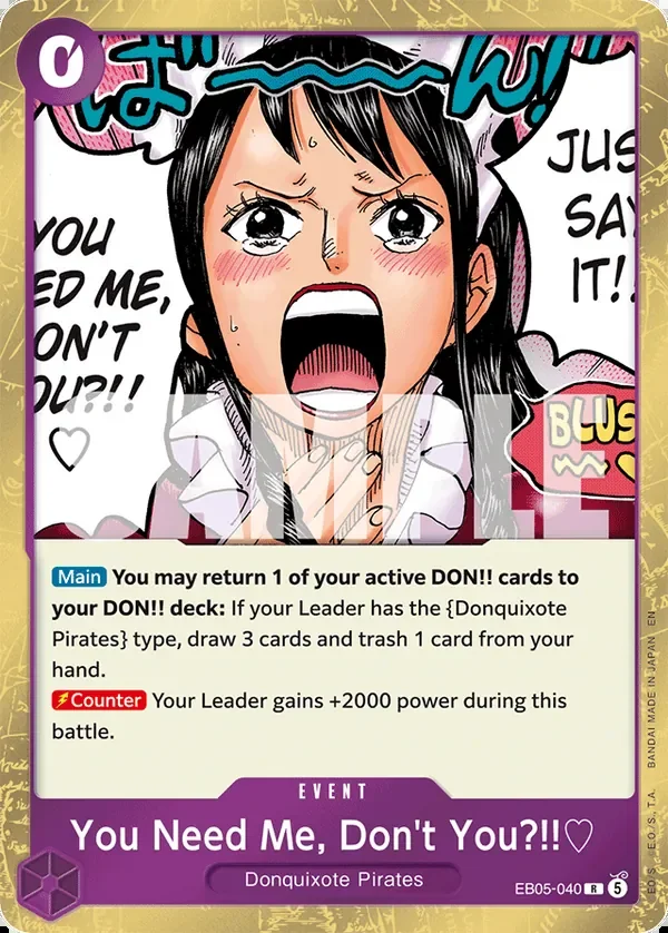 You Need Me, Don't You?!!♡ (EB05-040)