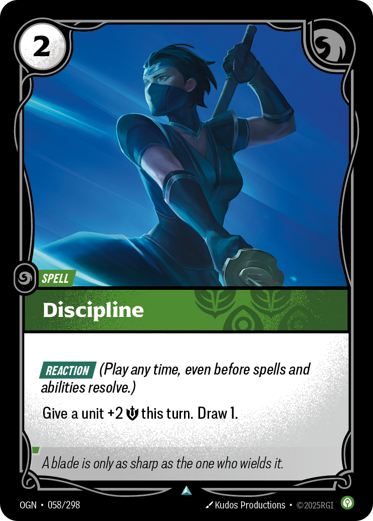Discipline (OGN-058)