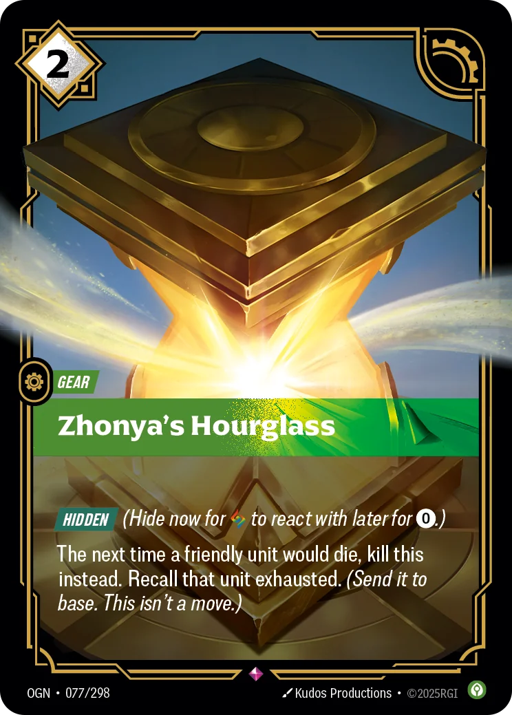 Zhonya's Hourglass (OGN-077)