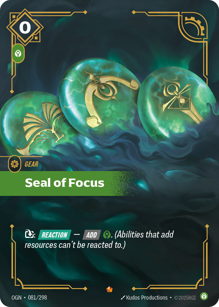 Seal of Focus (OGN-081)