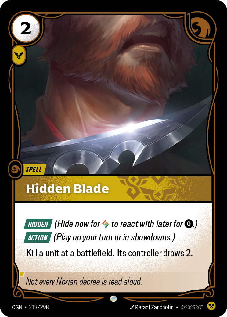Hidden Blade (OGN-213)