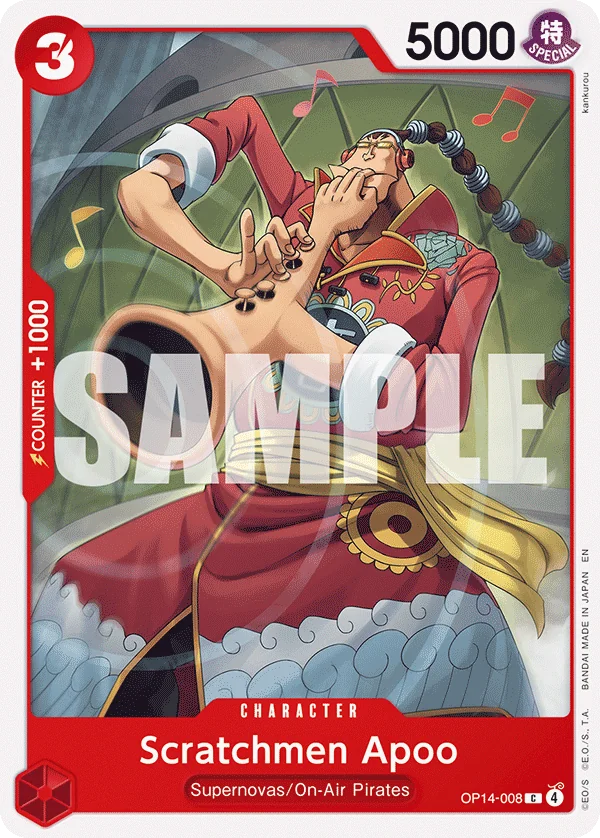 Scratchmen Apoo (OP14-008)