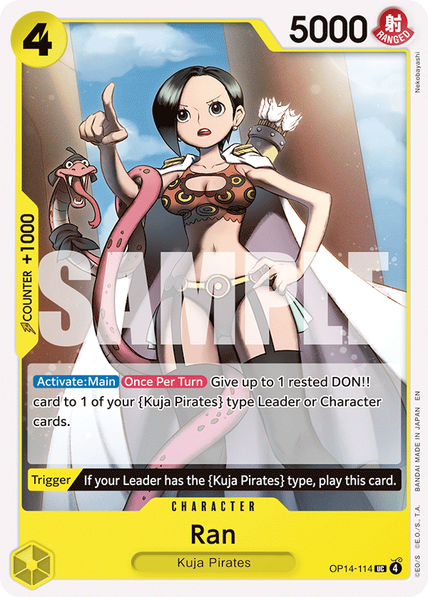 Ran card art (OP14-114), One Piece TCG OP-14