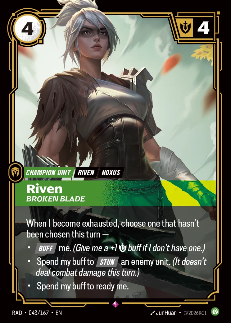 Riven - Broken Blade (RAD-043)