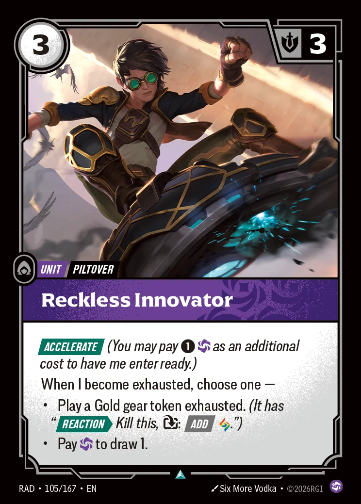 Reckless Innovator (RAD-105)