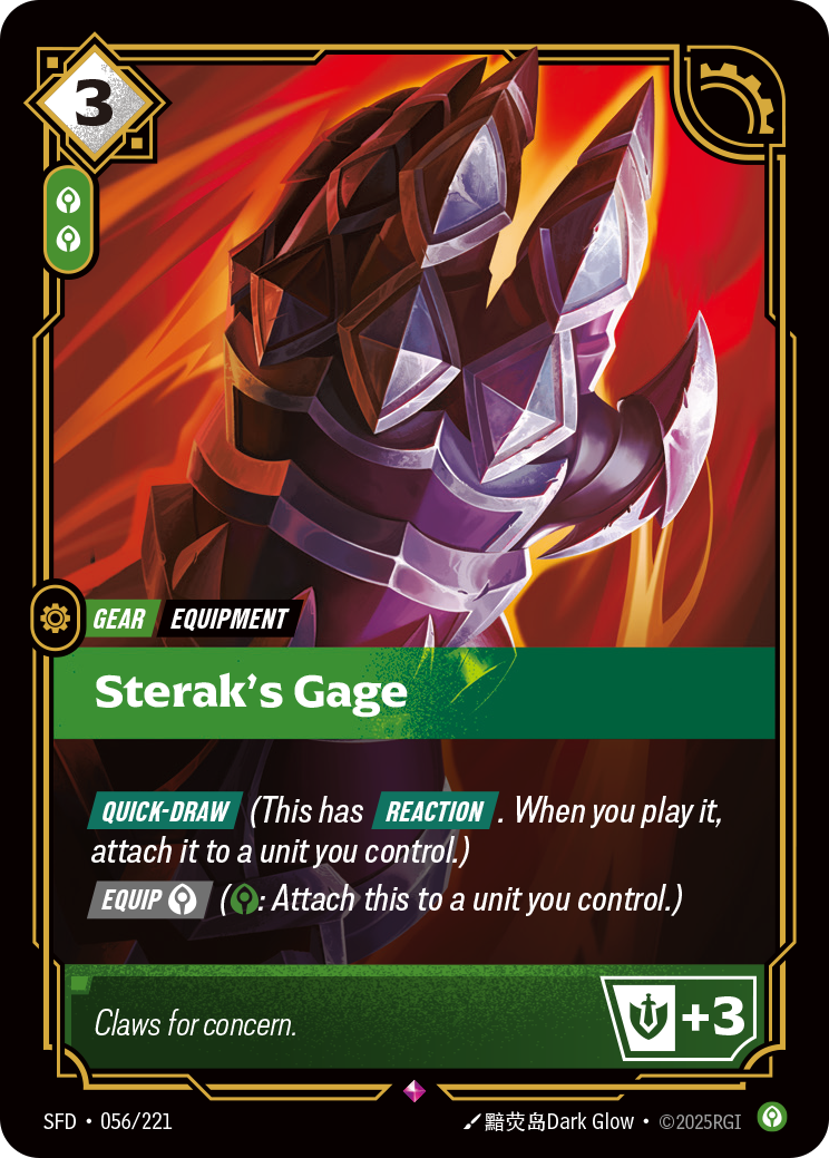 Sterak's Gage (SFD-056)