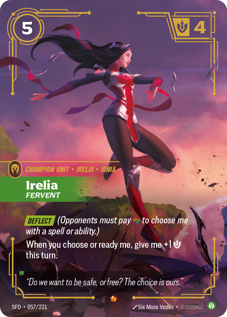 Irelia - Fervent (SFD-057)