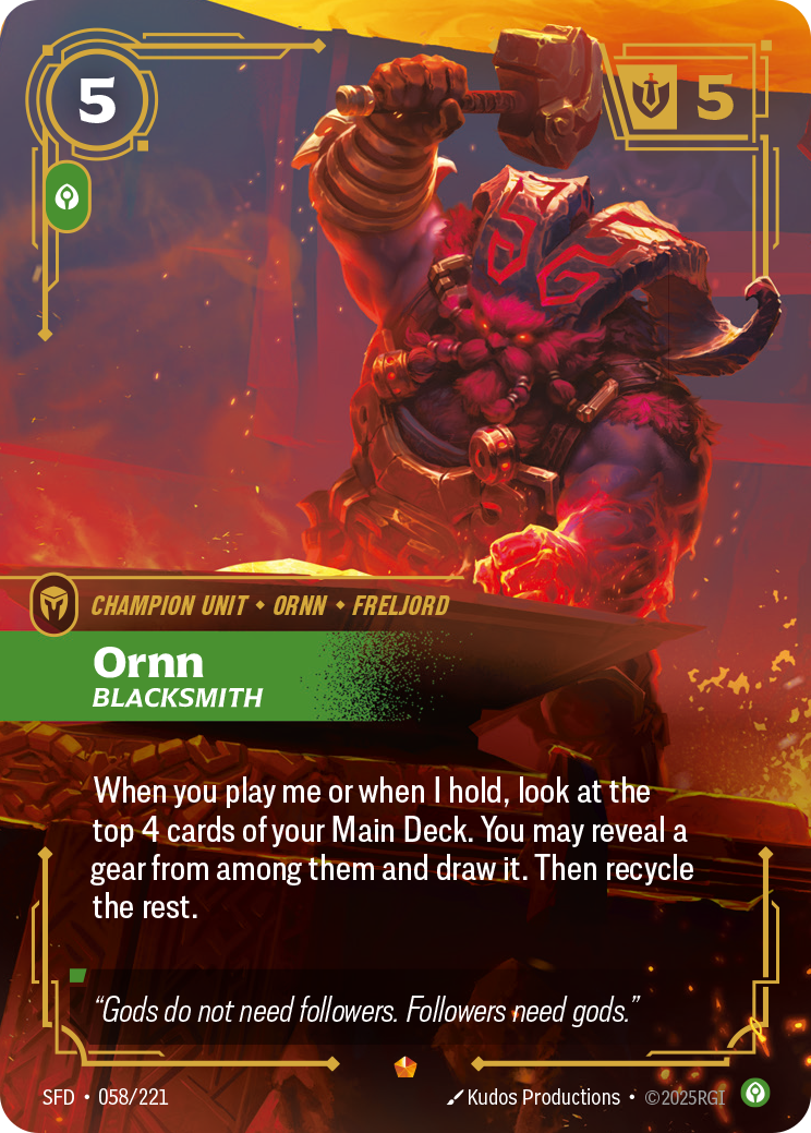 Ornn - Blacksmith (SFD-058)
