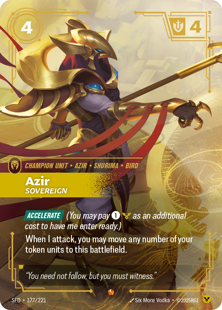 Azir - Sovereign (SFD-177)