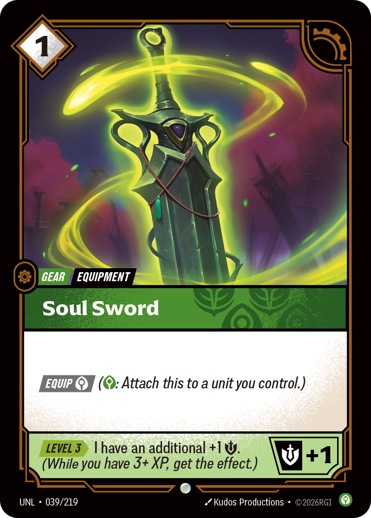 Soul Sword (UNL-039)