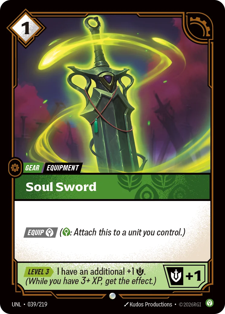 Soul Sword (UNL-039)