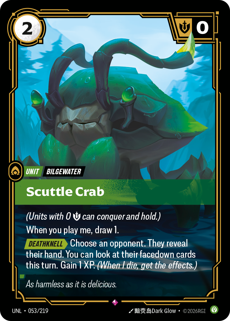 Scuttle Crab (UNL-053)