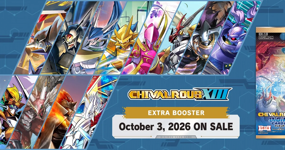 Digimon EX-13 Card List: Chivalrous XIII Set Guide 2026