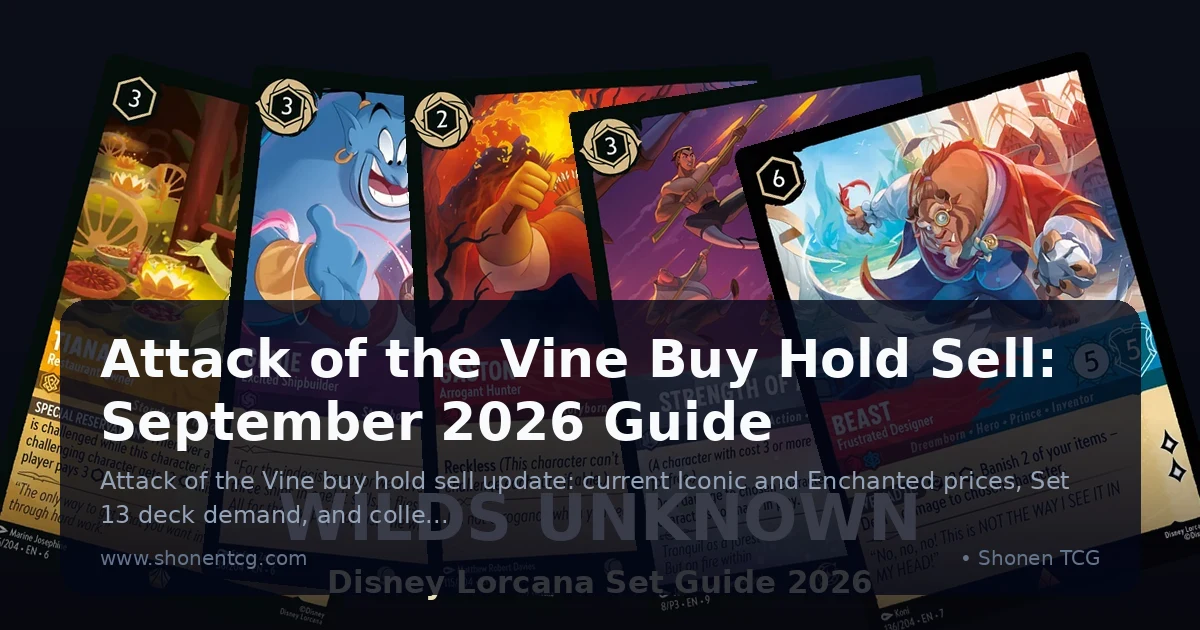 Preview: Attack of the Vine Buy Hold Sell: September 2026 Guide (Guides)