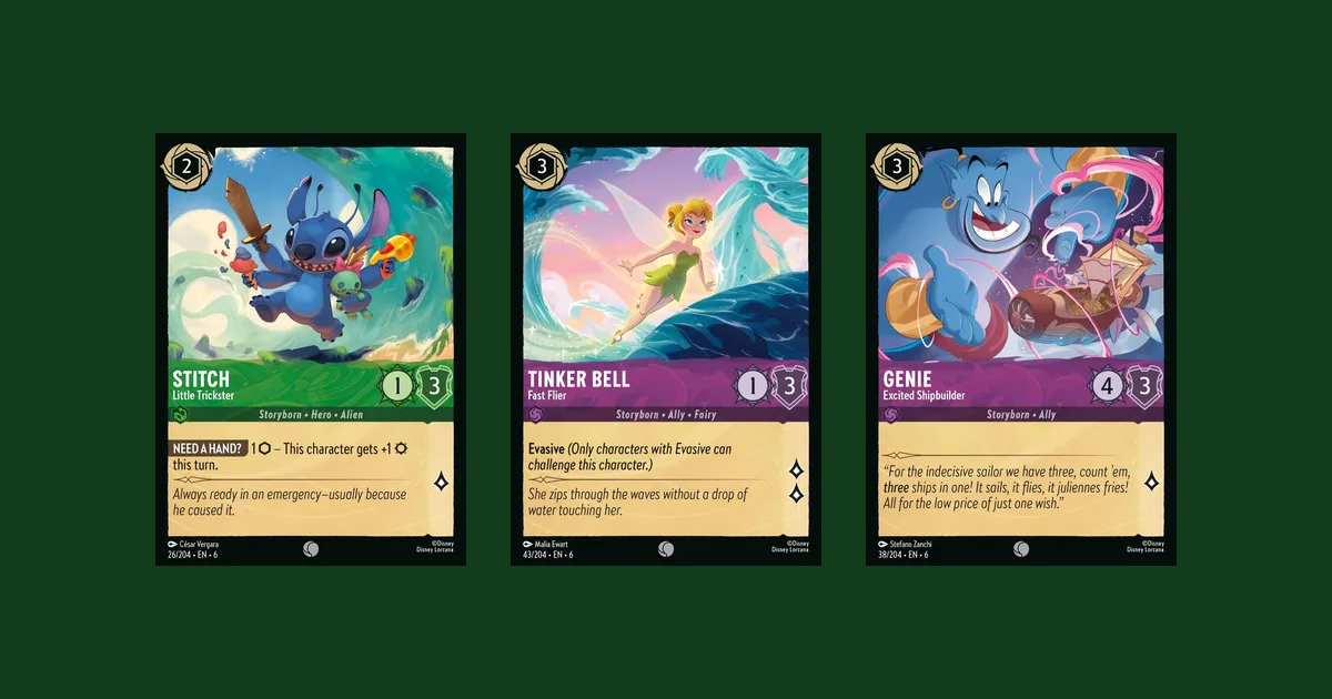 Disney Lorcana Emerald Aggro Upgrade Attack of the Vine