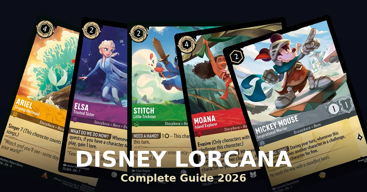 Lorcana Emerald Sapphire control deck guide: Core 2026