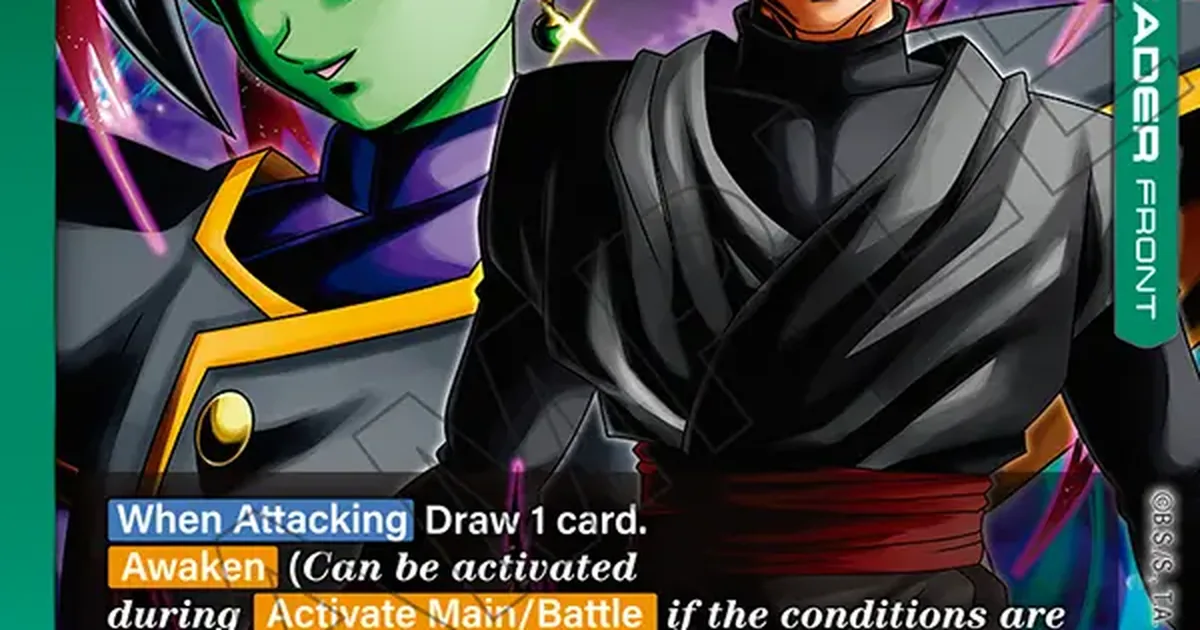 FB11 Goku Black Deck Guide: Green Ki Snowball Build