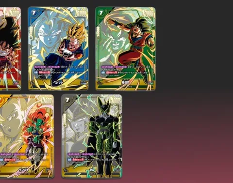 Dragon Ball Super Fusion World FB10 Vegito Awaken leader card showing the Potara fusion flip