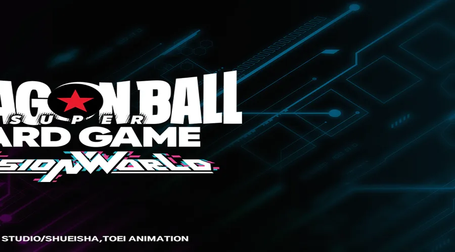 Dragon Ball Super Card Game Fusion World branding artwork shown alongside its place in the anime TCG landscape