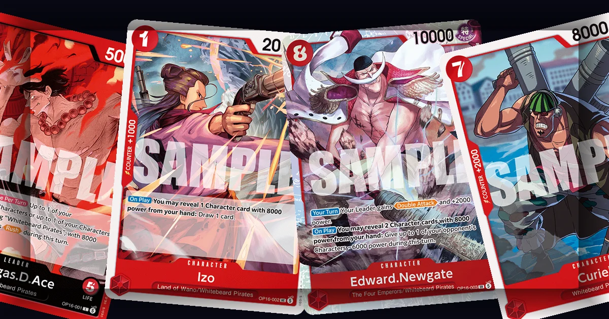 Preview: All One Piece TCG Sets: Complete List OP-01 to OP-16 (General)