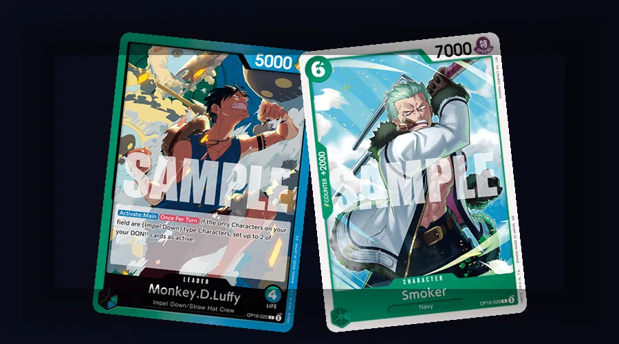 One Piece TCG attacker resting to declare an attack against a rested character