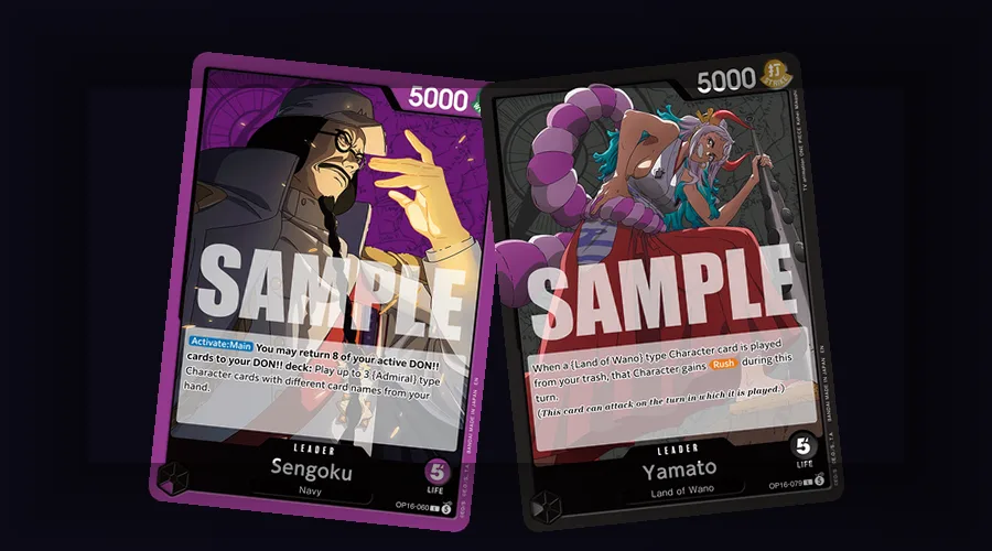 One Piece TCG player deciding whether to spend counter cards from hand during a key attack