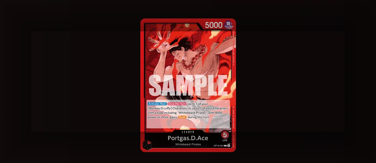 One Piece TCG card with cost, power, and counter value areas highlighted on the left edge