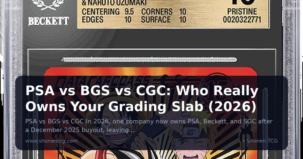 Preview: PSA vs BGS vs CGC: Who Really Owns Your Grading Slab (2026) (Guides)