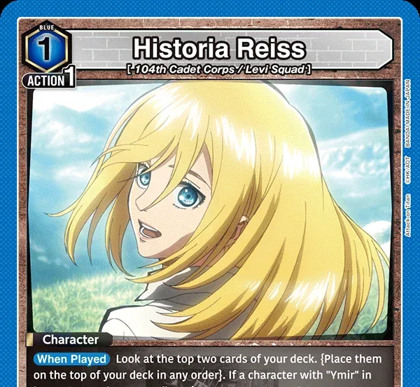 Union Arena Historia Deck Guide: Blue AoT Build 2026