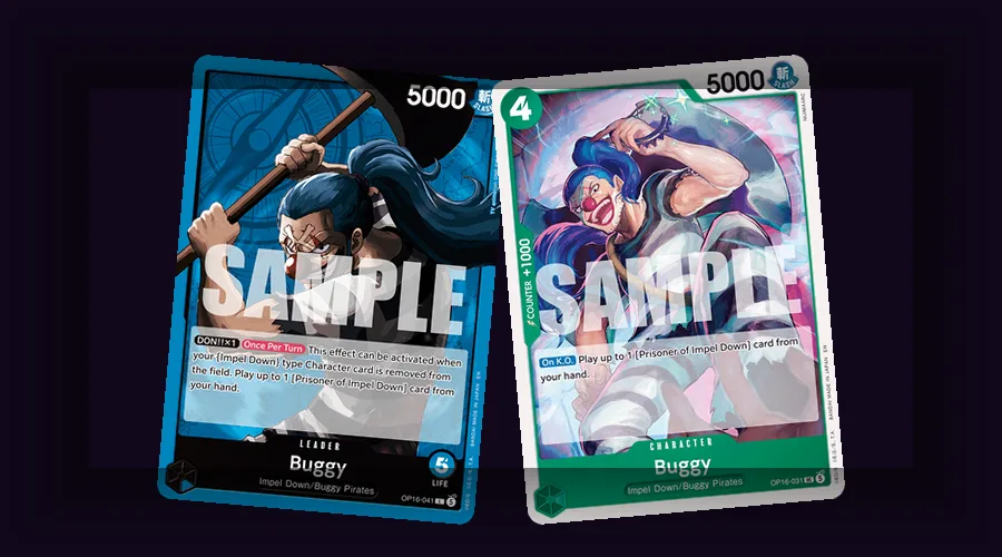 InuYasha and Kagome character cards from Union Arena, Counter Rush archetype setup